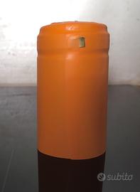 Capsule Termoretraibili Arancioni per Bottiglie