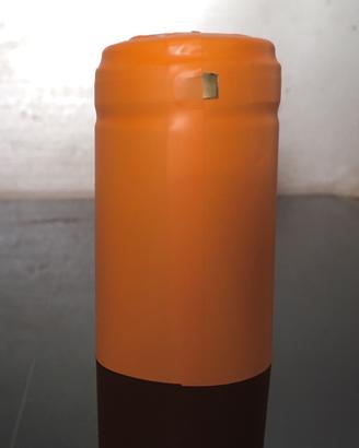 Capsule Termoretraibili Arancioni per Bottiglie