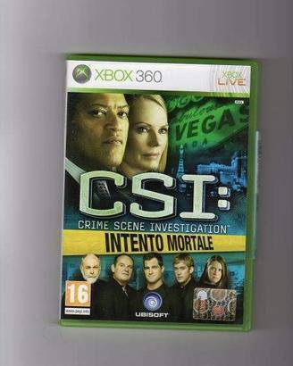 CSI Intento Mortale PAL XBox 360