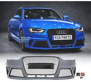 PARAURTI ANTERIORE AUDI A4 B8 11-15 LOOK RS GRIGLI
