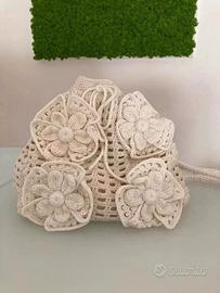 Borsa lavorazione uncinetto a mano (handmade)