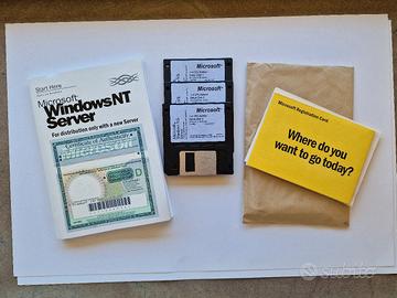 Microsoft NT Server 4.0 Manuale + Floppy