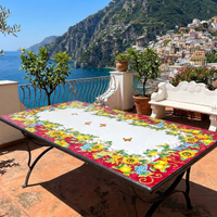 TAVOLO IN PIETRA LAVICA MIS. 200X100 CM. IN ITALIA
