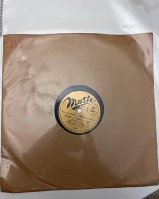 78 giri dizzy gillespie Music JH 1020