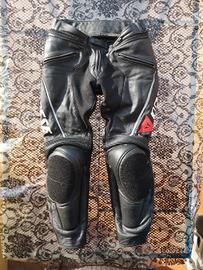 pantaloni moto 48 dainese pelle