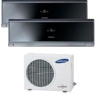 Samsung clima dual split + motore nero