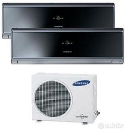 Samsung clima dual split + motore nero