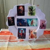 Piatto in decorativo in ceramica Fantasy