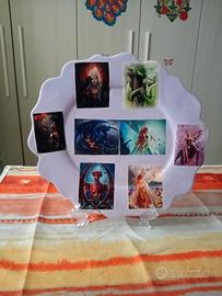 Piatto in decorativo in ceramica Fantasy