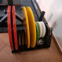 rastrelliera dischi powerlifting