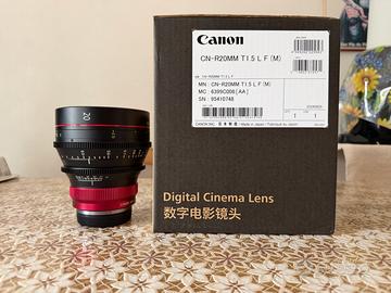 Canon CN-R 20mm T1.5