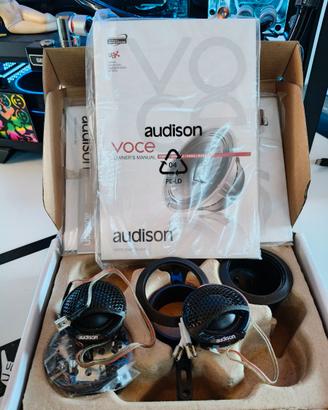 Tweeter Audison Voce AV 1.1 + Pods in alluminio