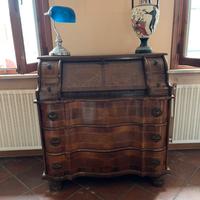 Scrittoio a ribalta in legno - stile classico