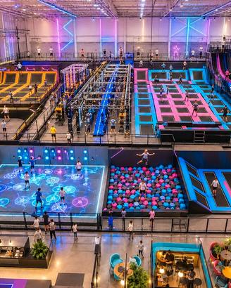 Fabbrica Trampoline Park Innovativi su Misura