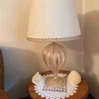 LAMPADA VETRO SOFFIATO MURANO ORO