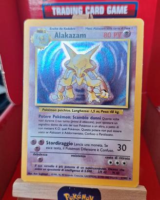 alakazam set base holo ita bs 01 good pokemon
