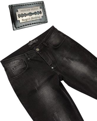 Philipp Plein Couture - taglia 34 - Jeans slavati 