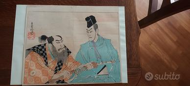 Antica stampa giapponse