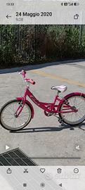 bici bambina 20 pollici