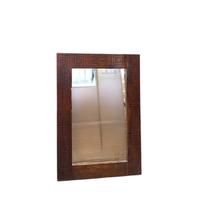 Specchio Rettangolare con Cornice in Legno