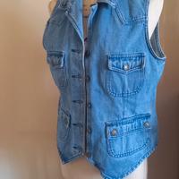 gilet vintage di jeans