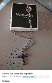 Collana con croce