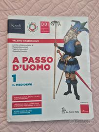 Libro storia scuola media "A passo d'uomo"