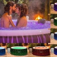 Piscina Spa gonfiabile Lazy Z Hollywood con LED –