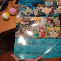 calendario sakamoto days + due spille nell'ovetto 
