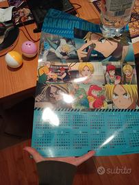 calendario sakamoto days + due spille nell'ovetto 