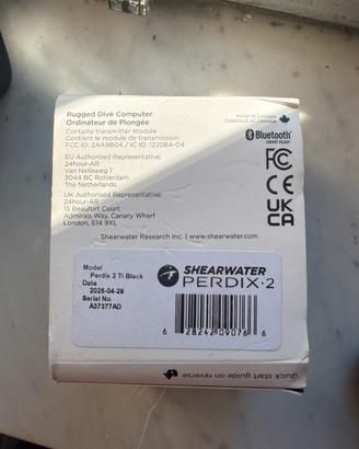 Shearwater Perdix 2 con trasmettiore