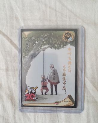 Carta Naruto Promo 20th anniversario