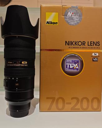 Nikon 70-200 f2.8 G ED VR II