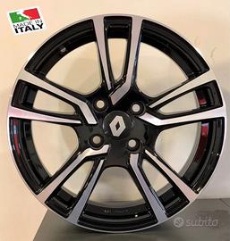 Cerchi in lega Renault Clio Captur Megane da 16