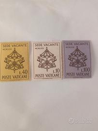 francobolli 1963 poste vaticane 