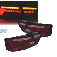 FANALI AUDI A5 11-16 LED ROSSO FUMÉ