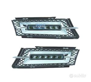 LUCE DIURNA BMW E90 E91 05-08 CROMATA INCLUDE GRIG