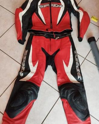 tuta da moto SPIDI divisibile