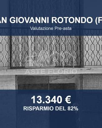 Immobile in asta di 146 m² a San Giovanni Rotondo