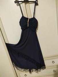 abito blù brillante 