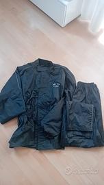 tuta nuova antipioggia per moto taglia L XL