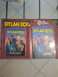 fumetto + targa metallo dylan dog  40 anni