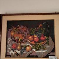 Quadro ricamo a mano