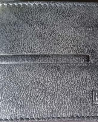 Portafoglio da uomo in pelle nero Prima Riga