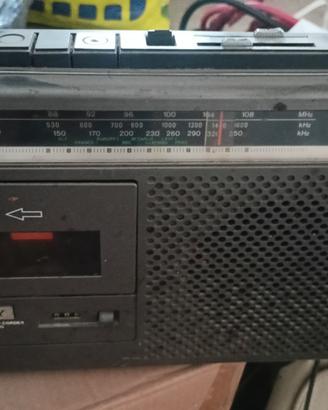 radiocassetta vintage