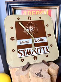 Orologio Pubb. vintage, “Ideal Caffè Stagnitta”