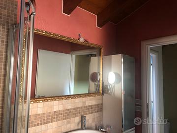 Mobile bagno sospeso completo con colonna