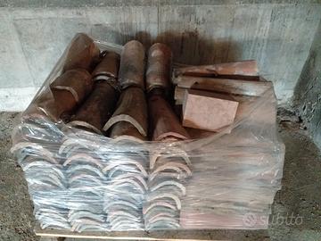 Tegole / coppi da edificio demolito 