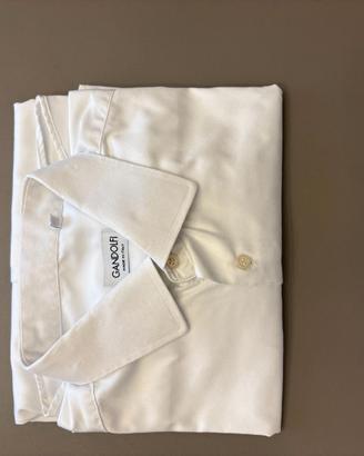 Camicia da uomo Gandolfi color bianco