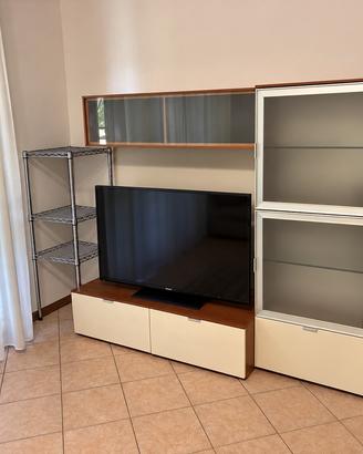 Televisore grande schermo piatto